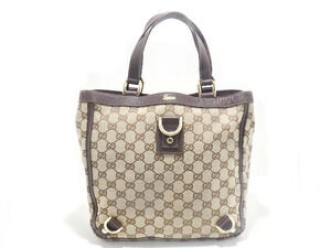 Gucci bag tote GG canvas
